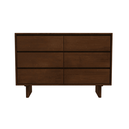 Dubrovnik Walnut Dresser, Sleek Mid-Century Design (view 2)
