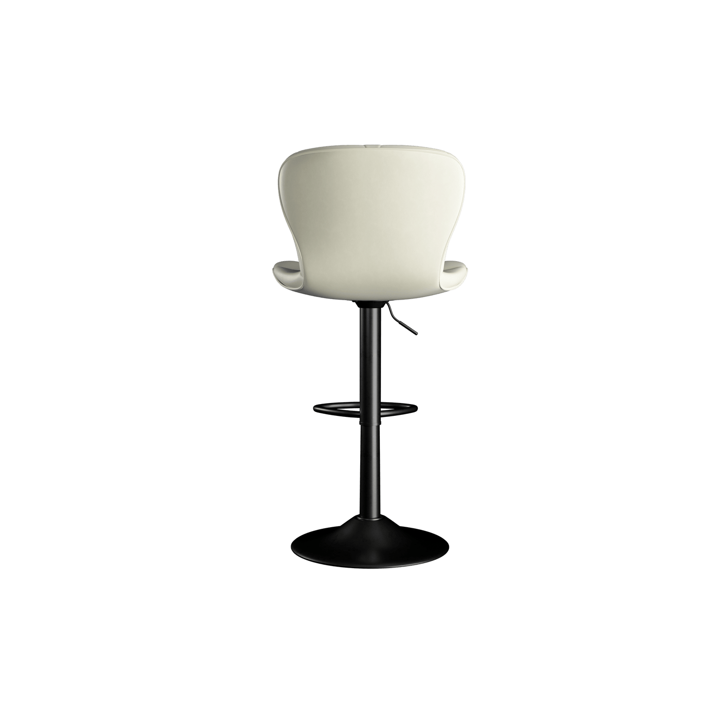 Faux Leather Swivel Bar Stools, Set of 2, Adjustable Height (view 28)
