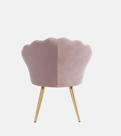 Velvet Mid-Century Accent Chair, Gold (view 30)