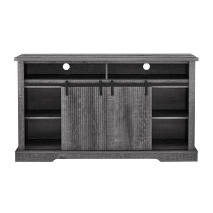 65" TV Mid-Century TV Stand, Gray, 57.9" Wide (view 8)
