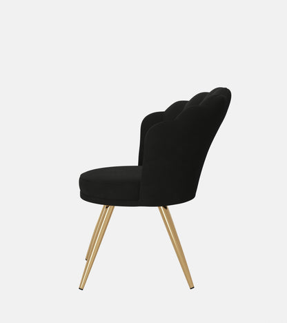Velvet Mid-Century Accent Chair, Gold (view 6)