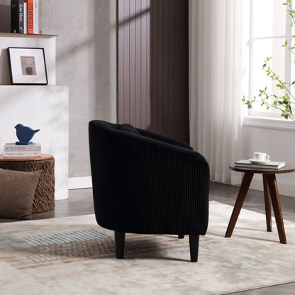 Upholstered 3-Seat Mid-Century Sofa, Beige (view 22)