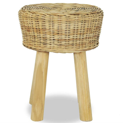 Bar Stool Natural Rattan (view 2)