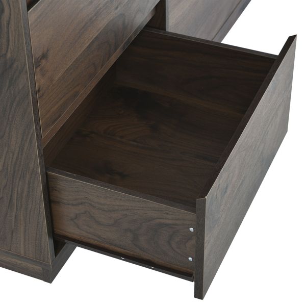 9-Drawer Mid-Century Dresser, Extra Storage (view 12)