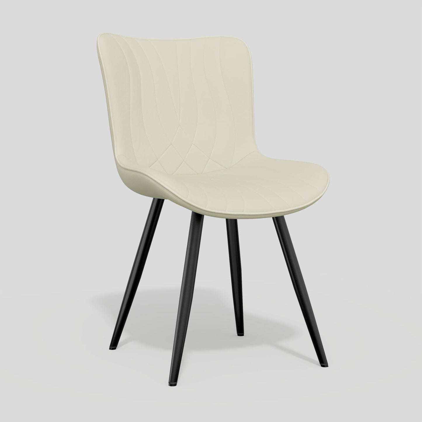 Metal Mid-Century Accent Chair (view 2)
