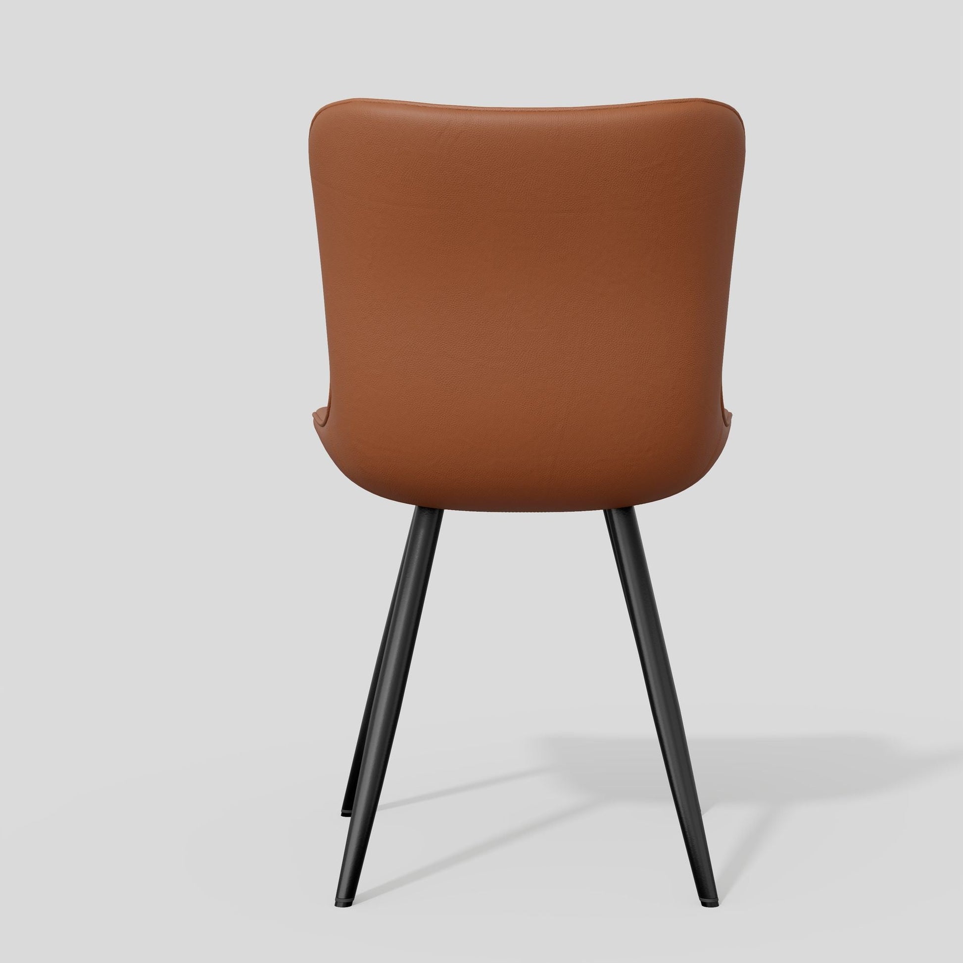 Leather Mid-Century Accent Chair, Beige (view 11)