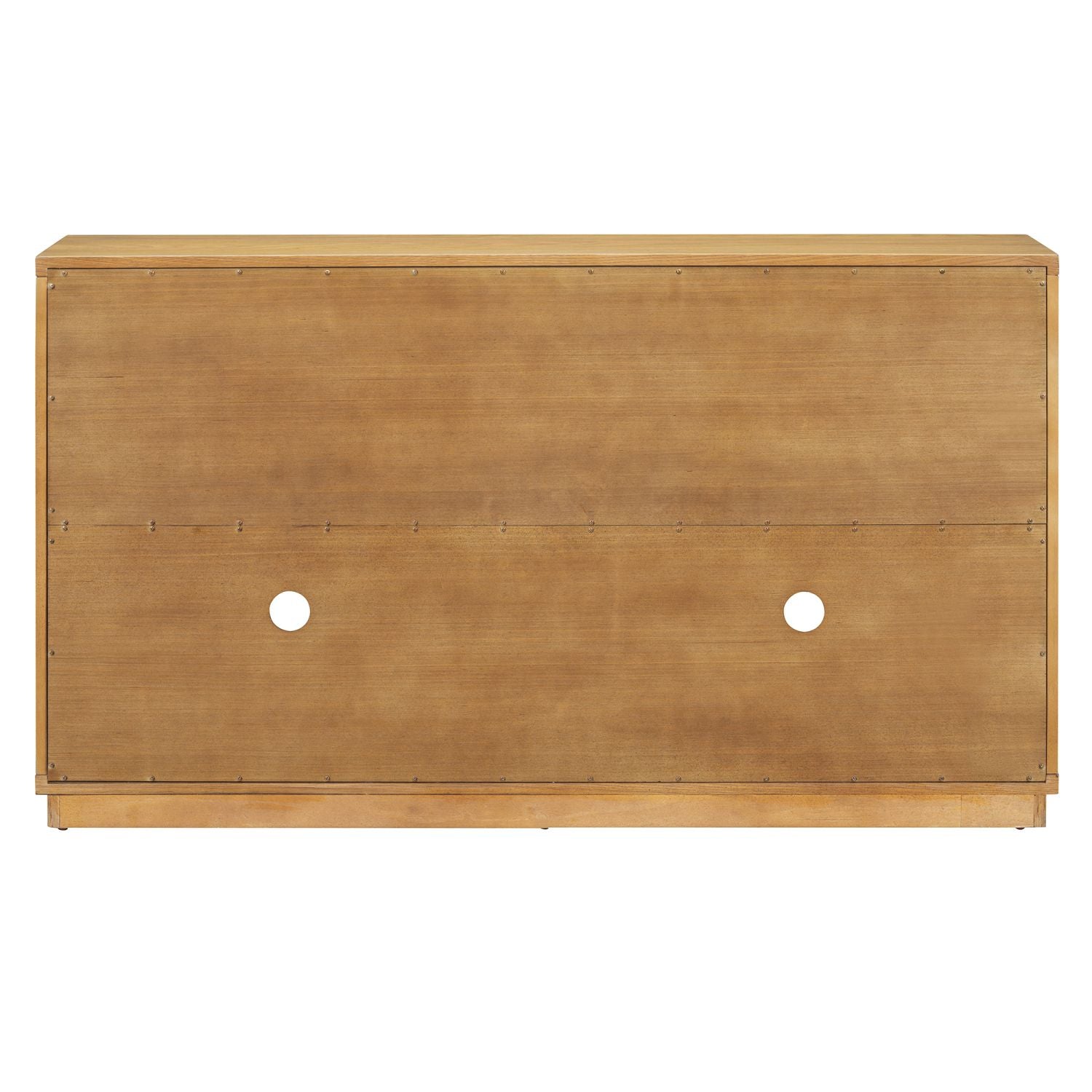 Solid Wood Mid-Century Cabinet, Natural Wood, with Storage (view 13)