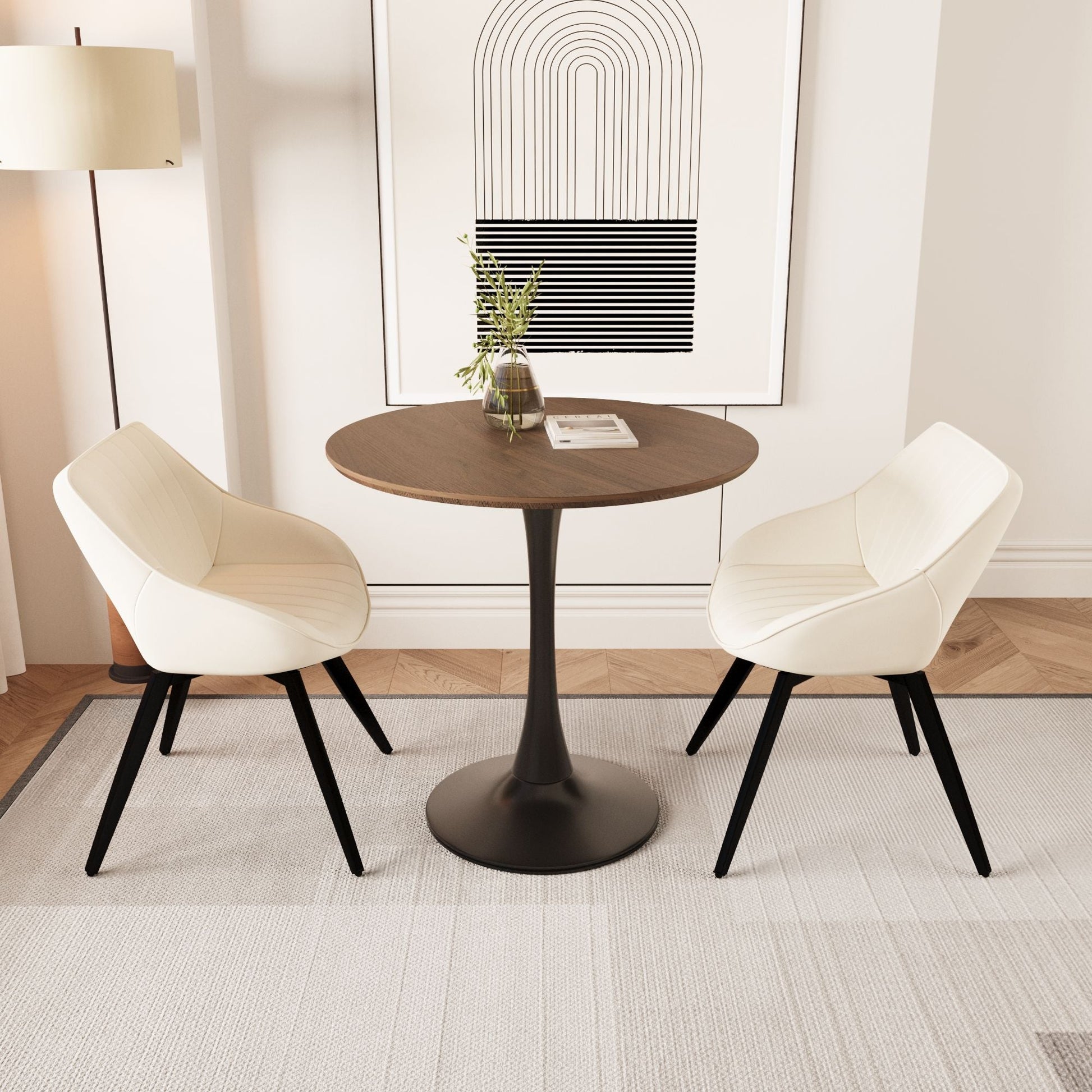 Wood Mid-Century Accent Chair (view 41)