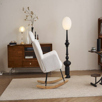 Teddy Mid-Century Accent Chair, Ivory (view 13)