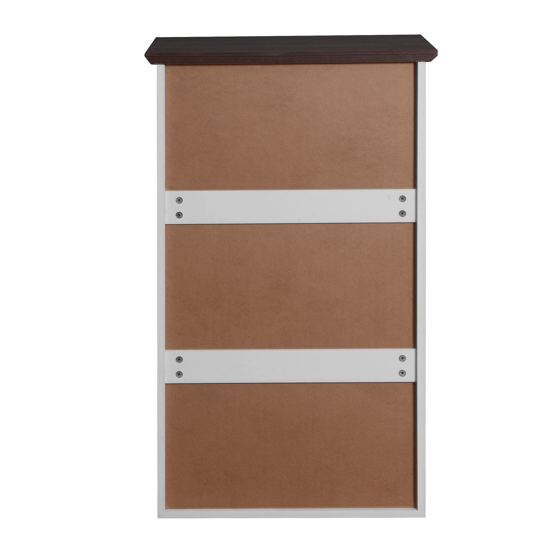 5-Drawer Mid-Century Dresser, White, 60" Wide (view 8)