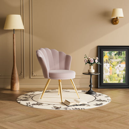 Velvet Mid-Century Accent Chair, 30" Wide (view 22)
