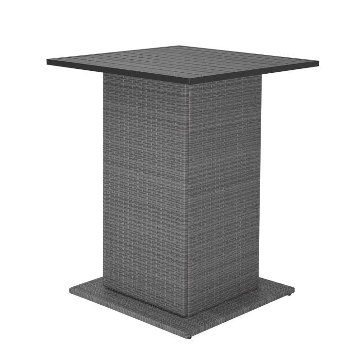 Rattan Mid-Century Bar Set, White (view 15)