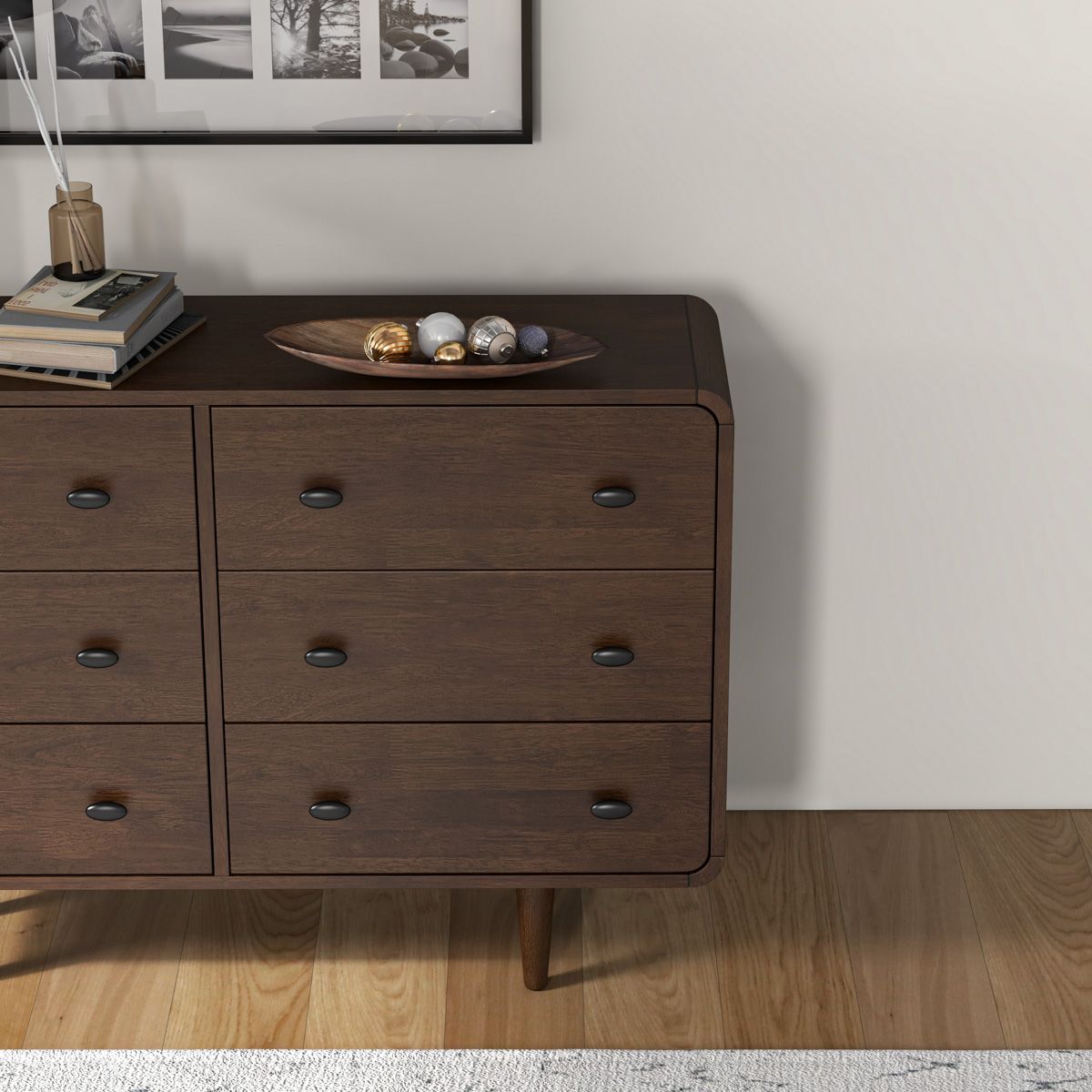Alexa Mid Century Modern Dresser (view 3)