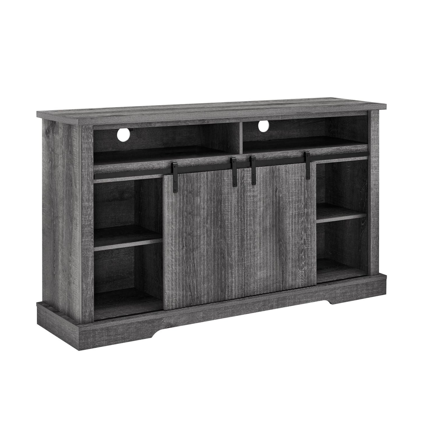 65" TV Mid-Century TV Stand, Gray, 57.9" Wide (view 10)