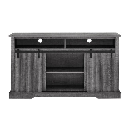 65" TV Mid-Century TV Stand, Gray, 57.9" Wide (view 7)