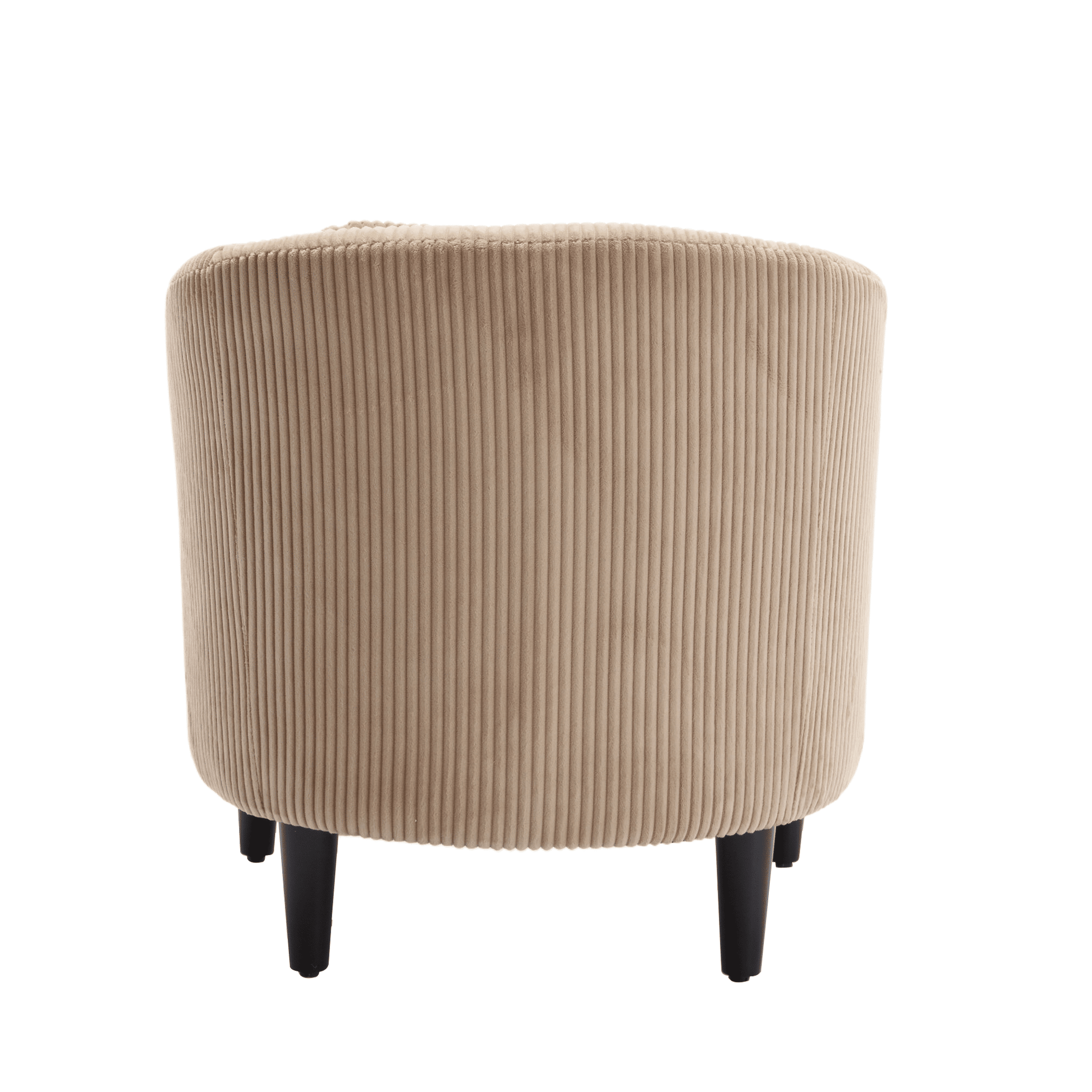 Upholstered 3-Seat Mid-Century Sofa, Beige (view 77)