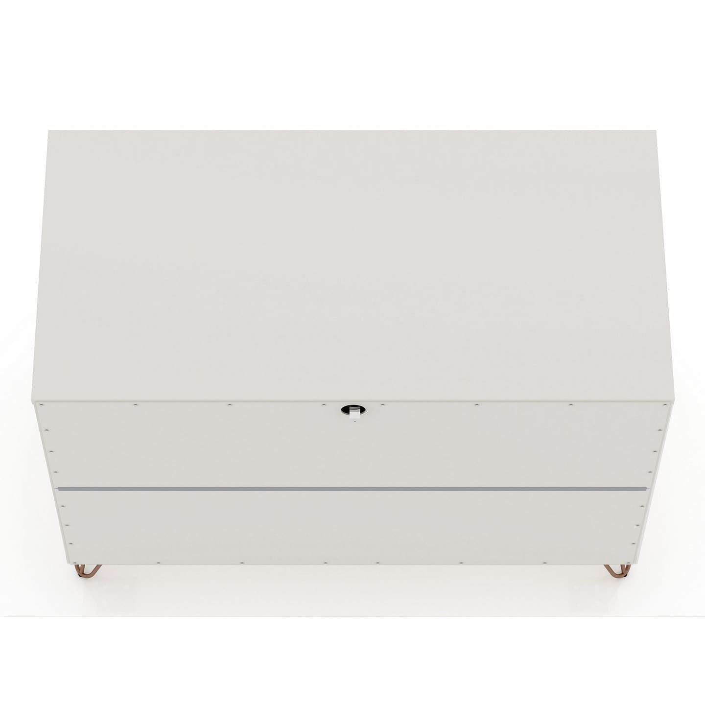 3-Drawer Mid-Century Dresser, 60" Wide (view 7)