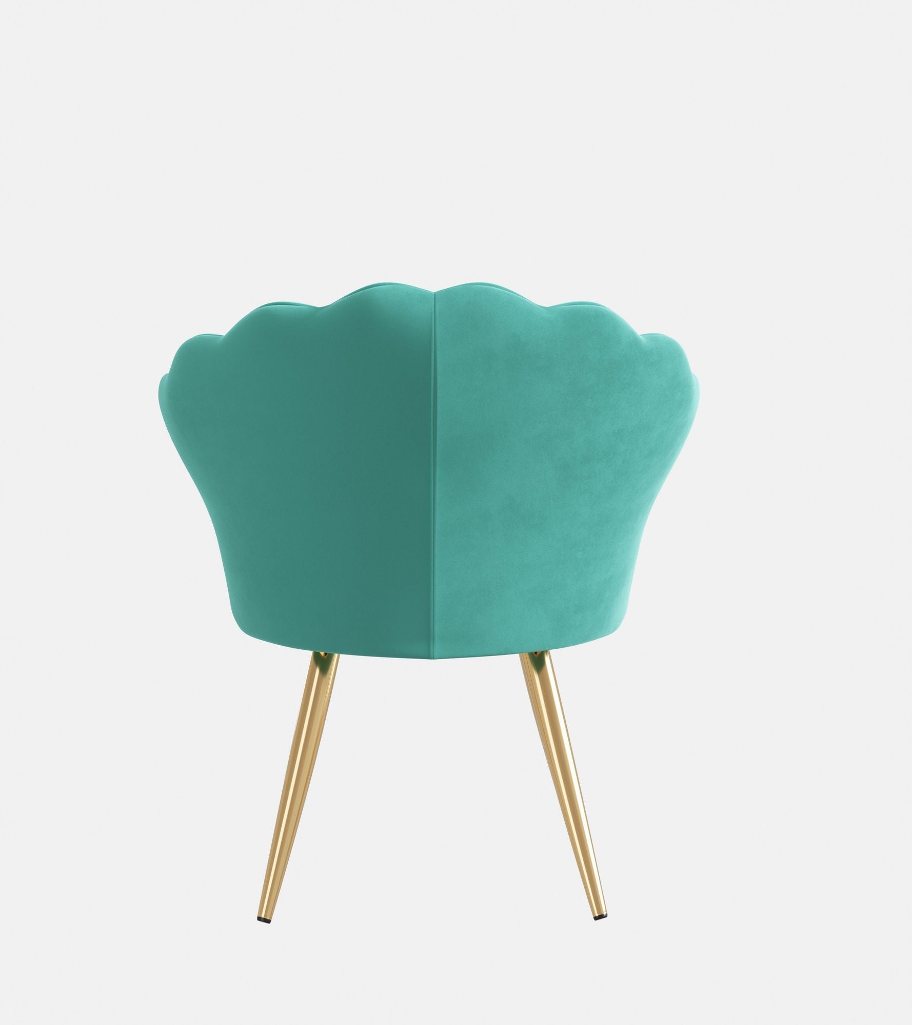 Velvet Mid-Century Accent Chair, Gold (view 63)