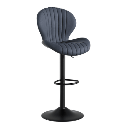 Faux Leather Swivel Bar Stools, Set of 2, Beige (view 106)