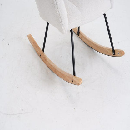 Teddy Mid-Century Accent Chair, Ivory (view 11)