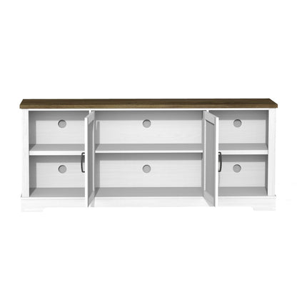 80" TV Mid-Century TV Stand, Blue (view 18)