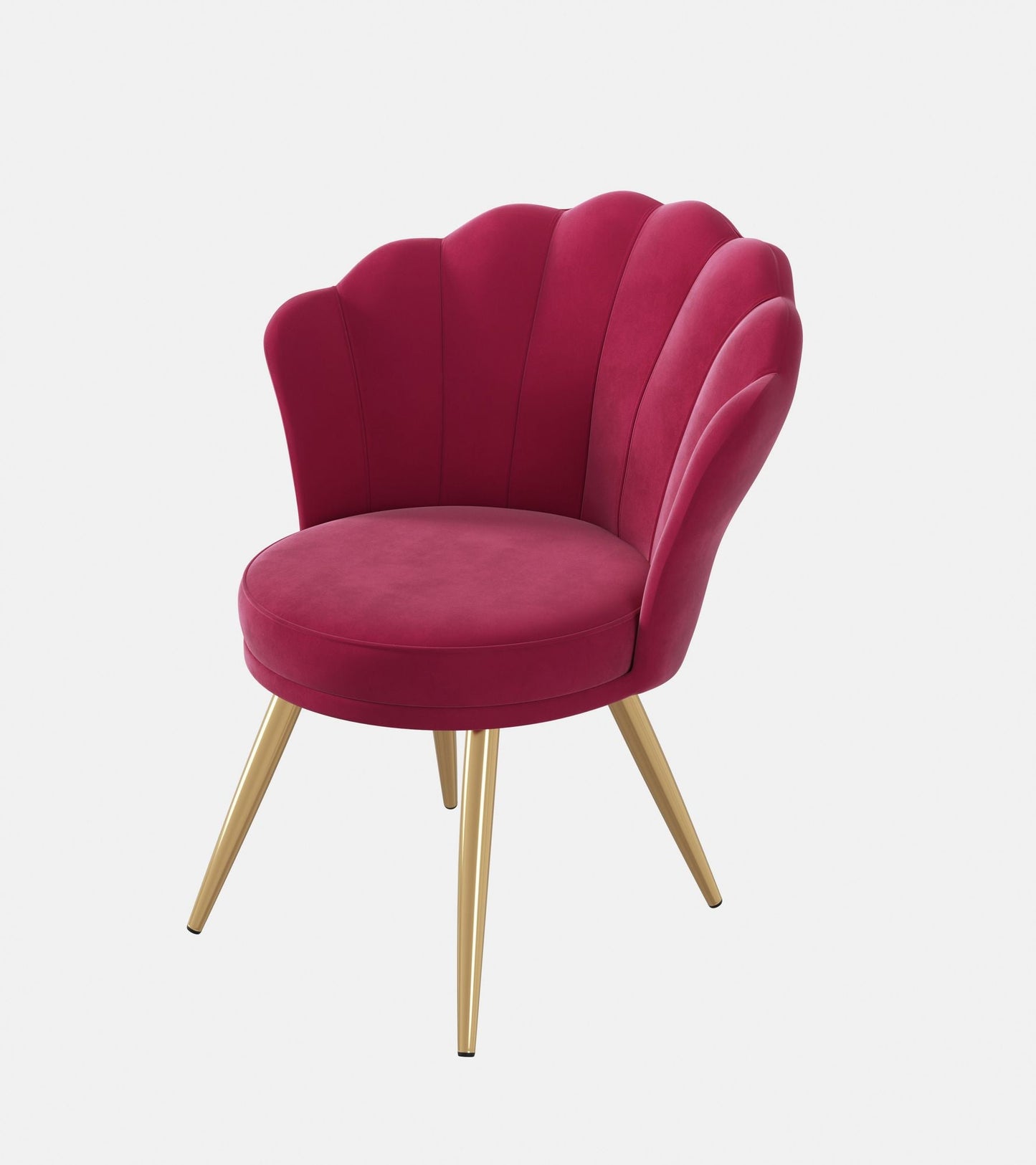 Velvet Mid-Century Accent Chair, 30" Wide (view 19)