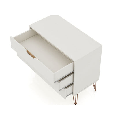 3-Drawer Mid-Century Dresser, 60" Wide (view 5)