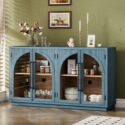Mid-Century Cabinet, Navy