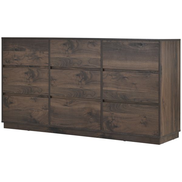 9-Drawer Mid-Century Dresser – Extra Storage