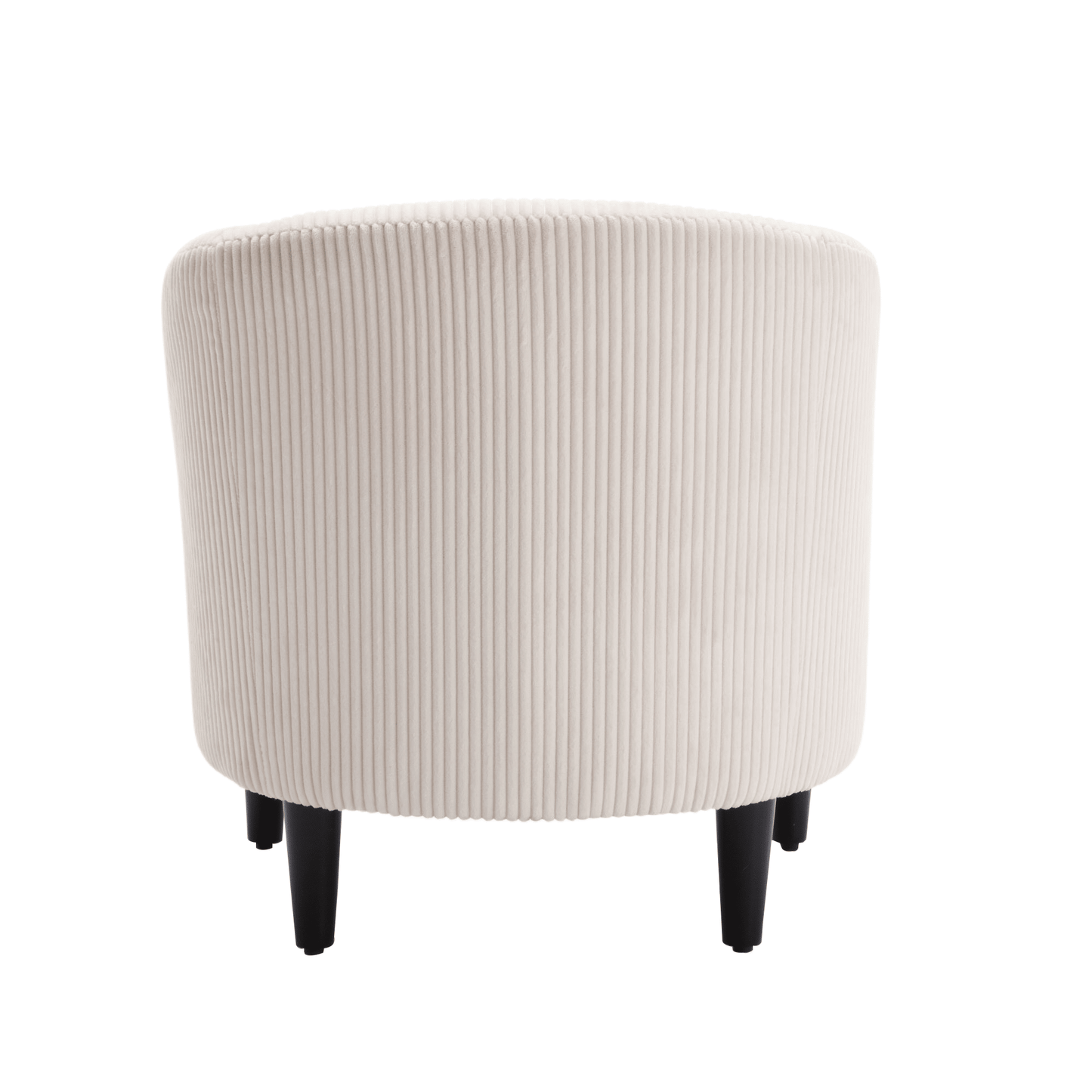 Upholstered 3-Seat Mid-Century Sofa, Beige (view 7)
