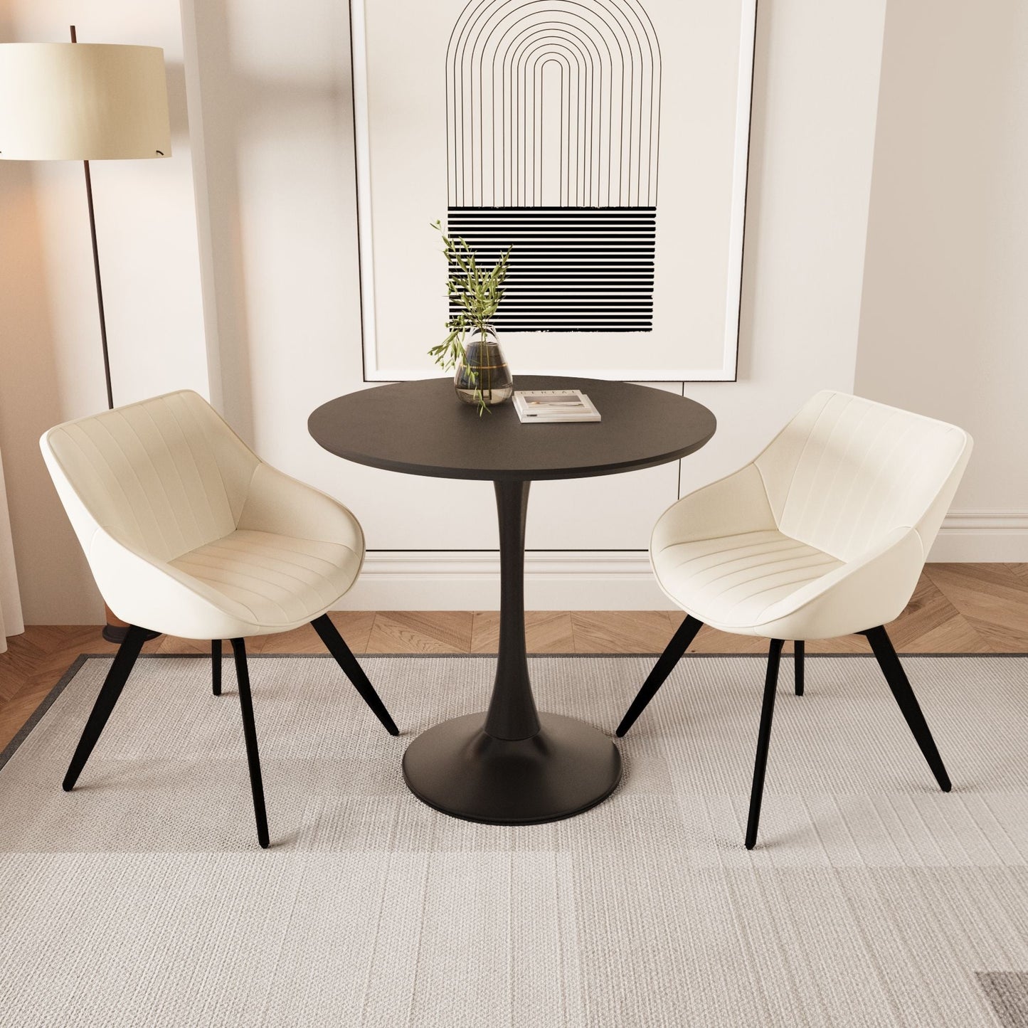 Wood Mid-Century Accent Chair
