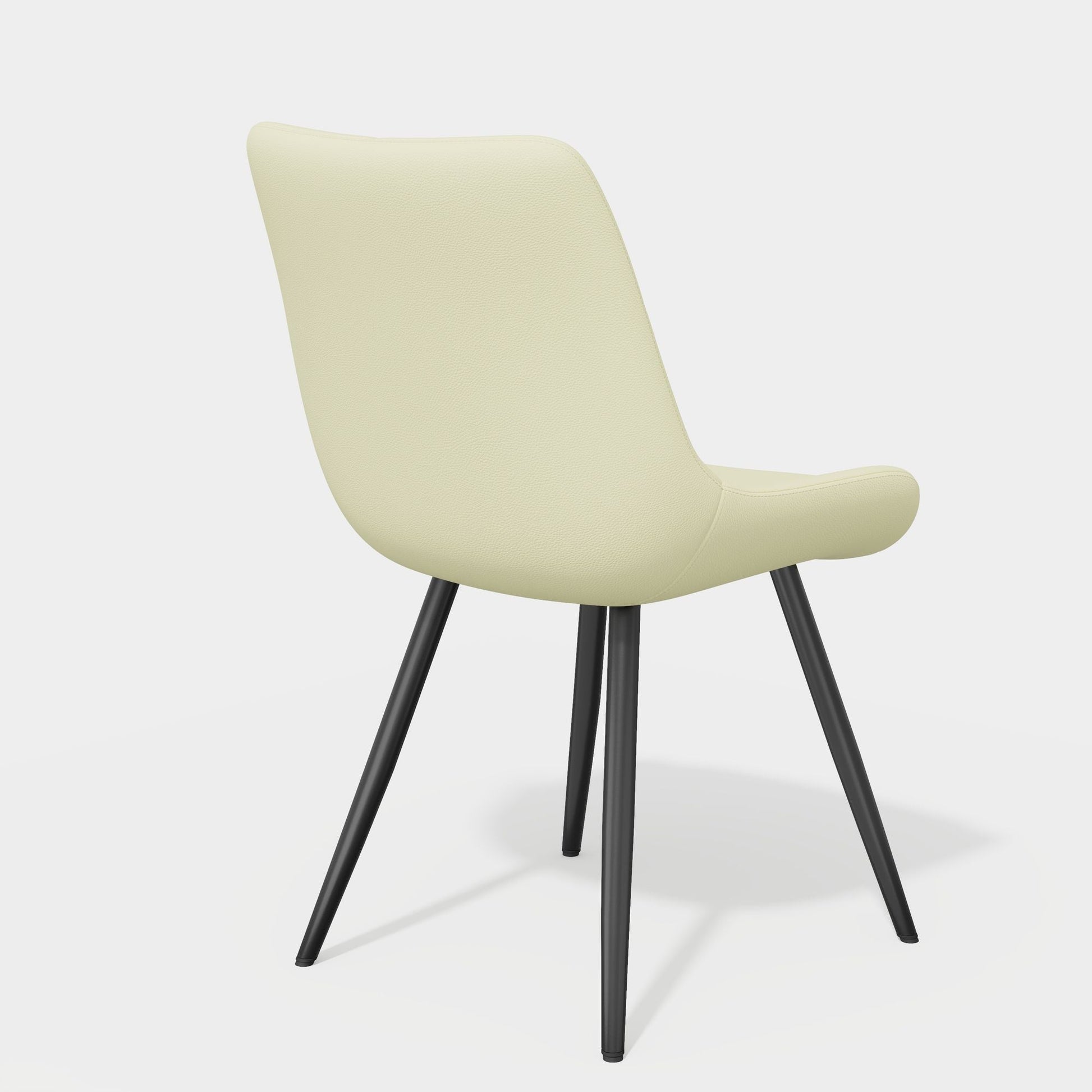 Leather Mid-Century Dining Chairs, Set of 2, 20" Wide (view 21)