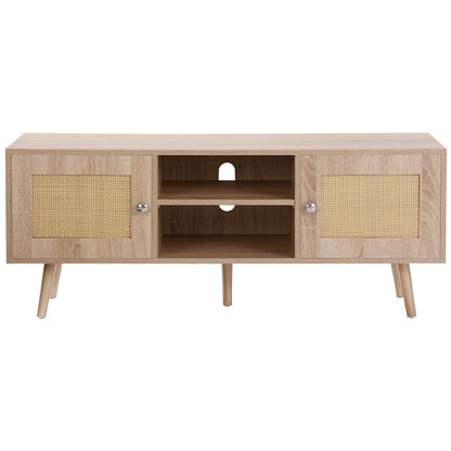55" TV Mid-Century TV Stand, Oak (view 10)