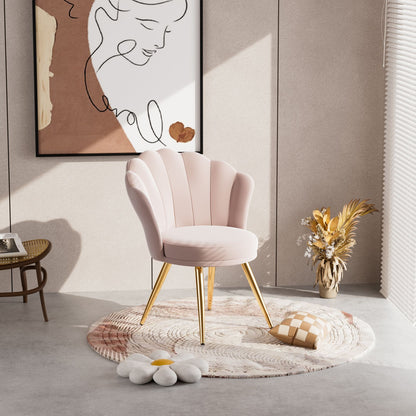 Velvet Mid-Century Accent Chair, 30" Wide (view 31)