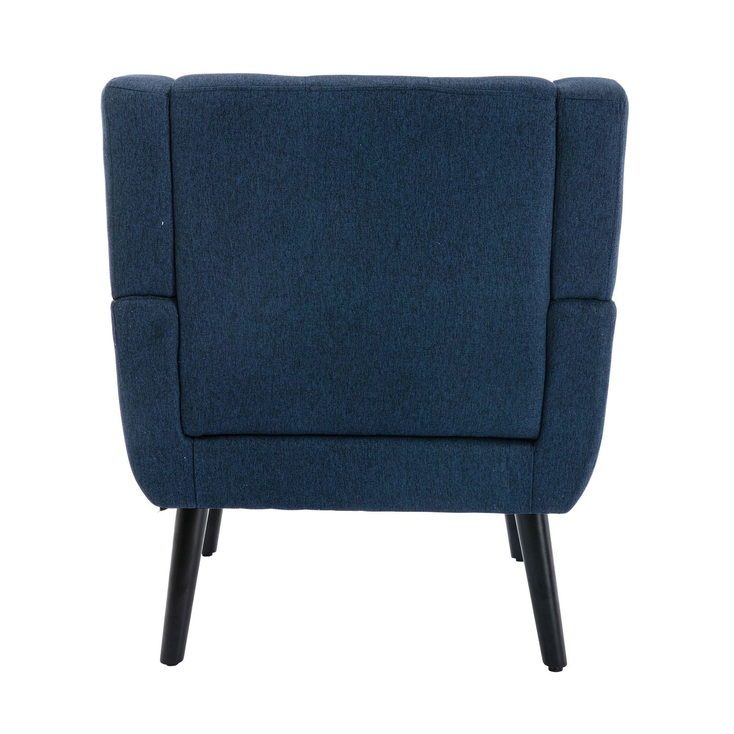 Linen Mid-Century Accent Chair, Light Gray (view 18)