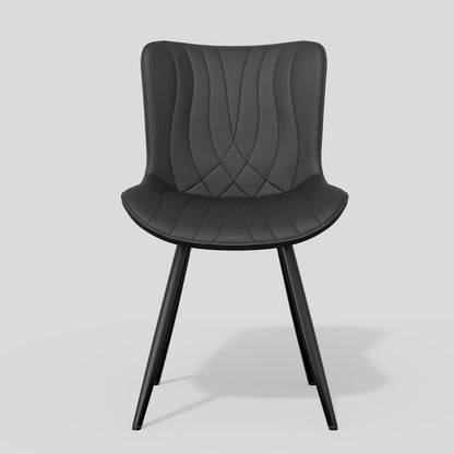 Leather Mid-Century Accent Chair, Beige (view 35)