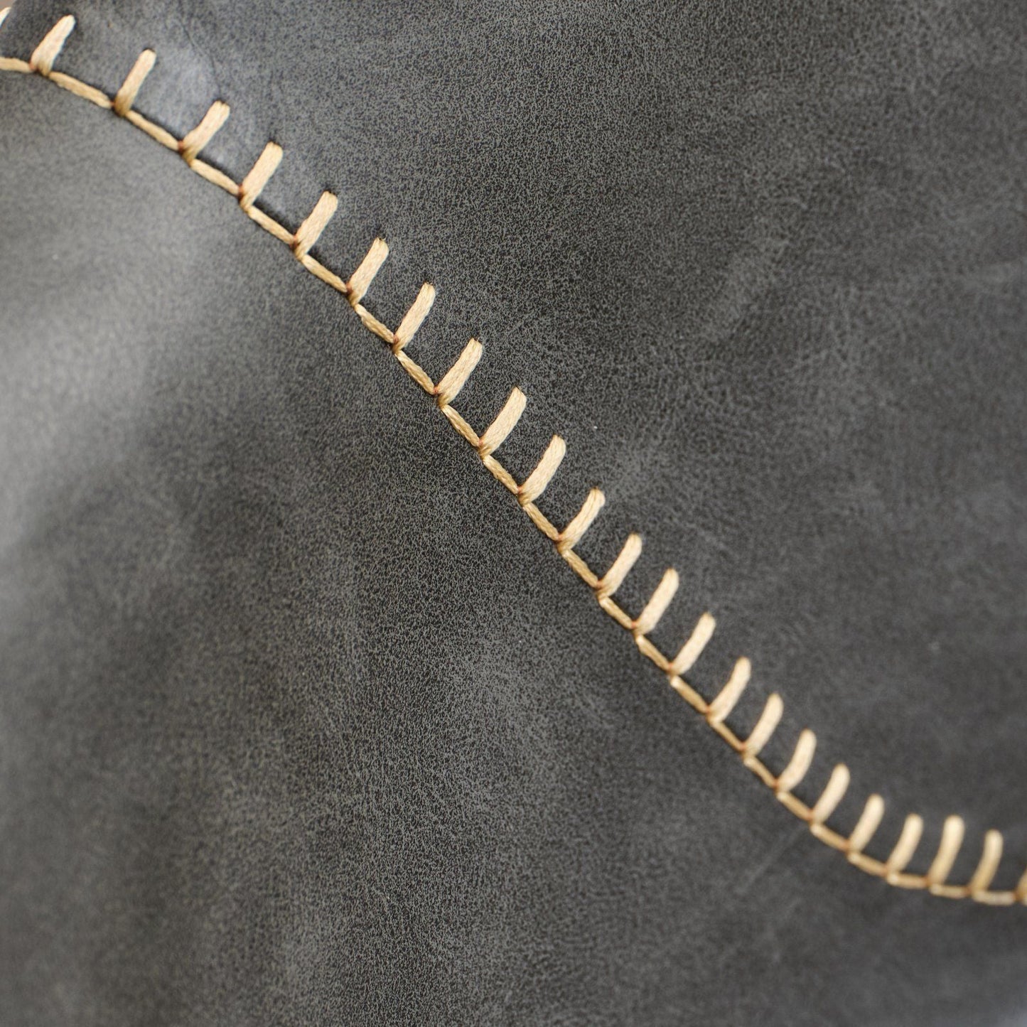Faux Leather Mid-Century Accent Chair (view 19)