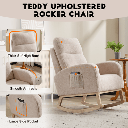 Teddy Mid-Century Rocking Chair (view 13)