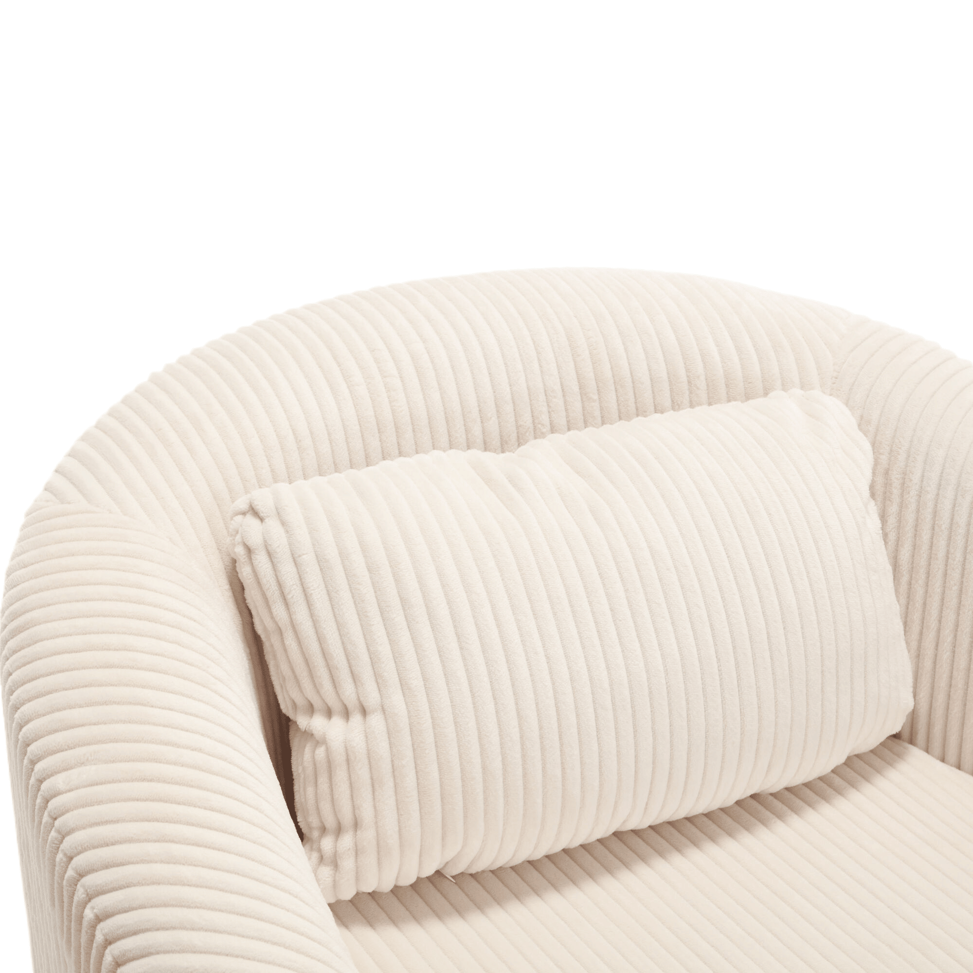 Upholstered 3-Seat Mid-Century Sofa, Black (view 10)