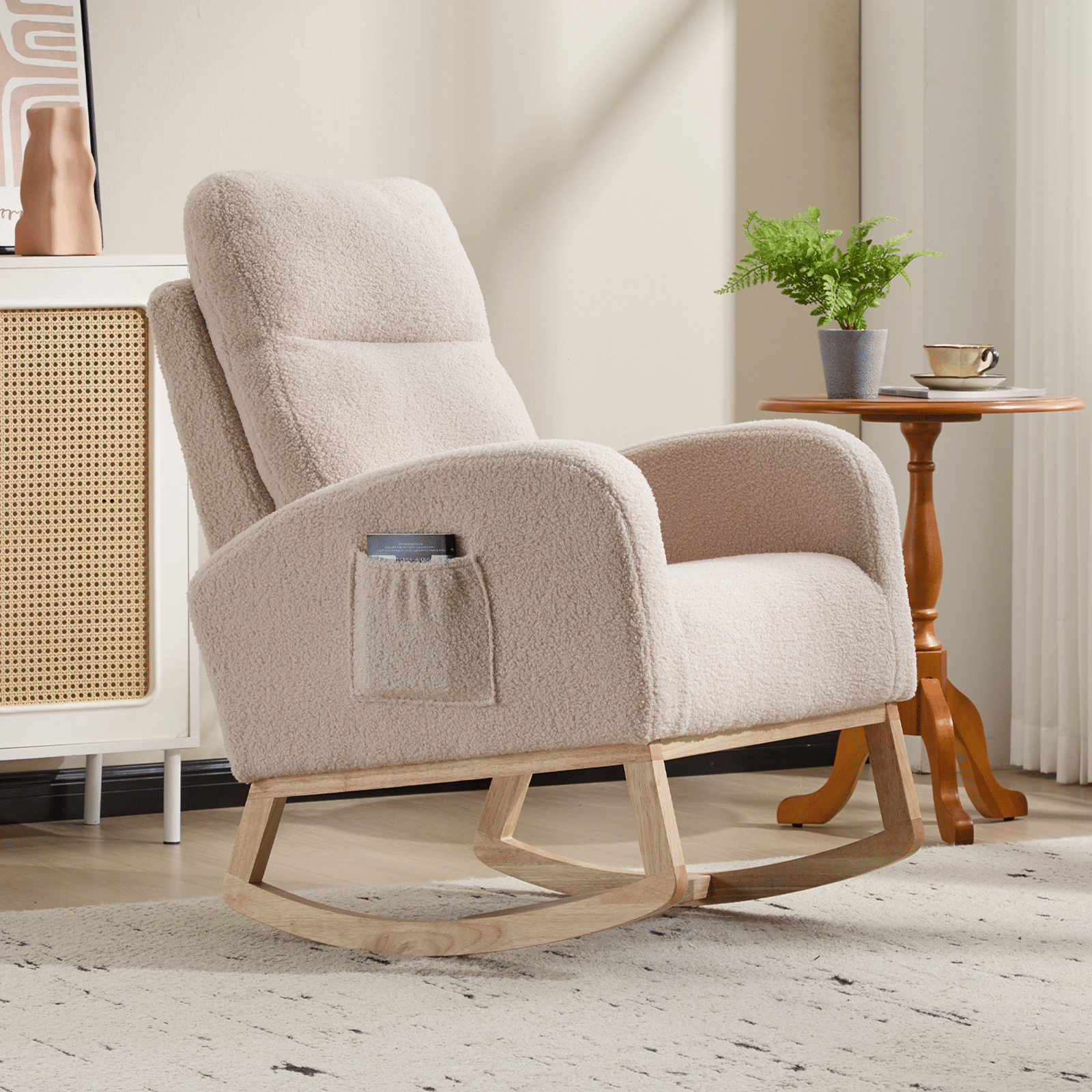 Teddy Mid-Century Rocking Chair (view 10)