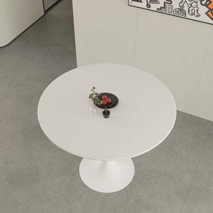 Wood Mid-Century Coffee Table, 42", White (view 5)