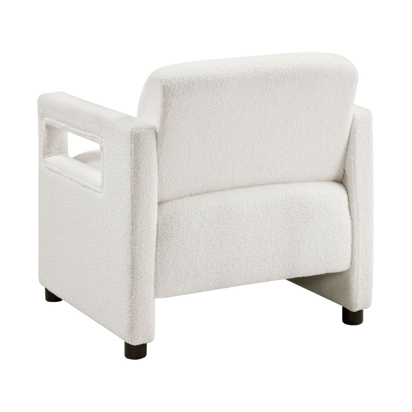 Boucle Mid-Century Accent Chair, Beige, 30" Wide (view 7)