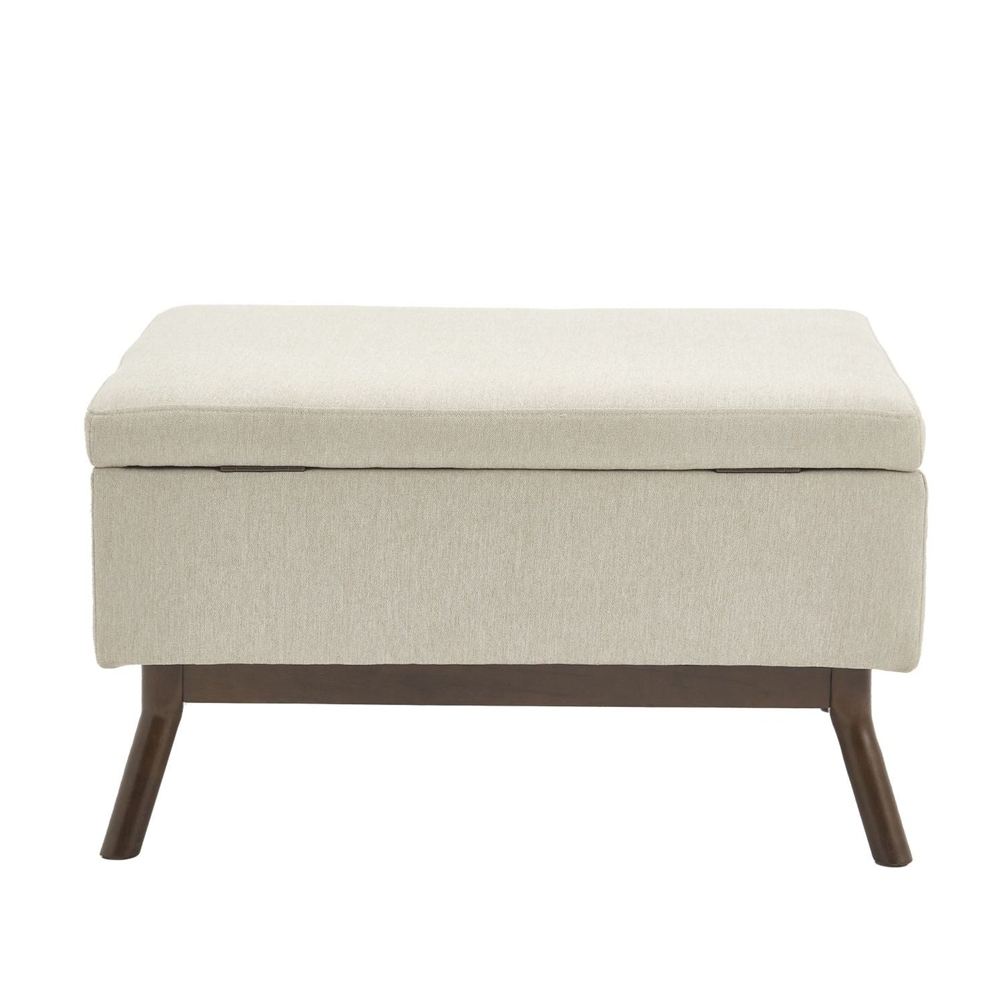 Solid Wood Mid-Century Coffee Table, Brown, 42" Wide (view 17)