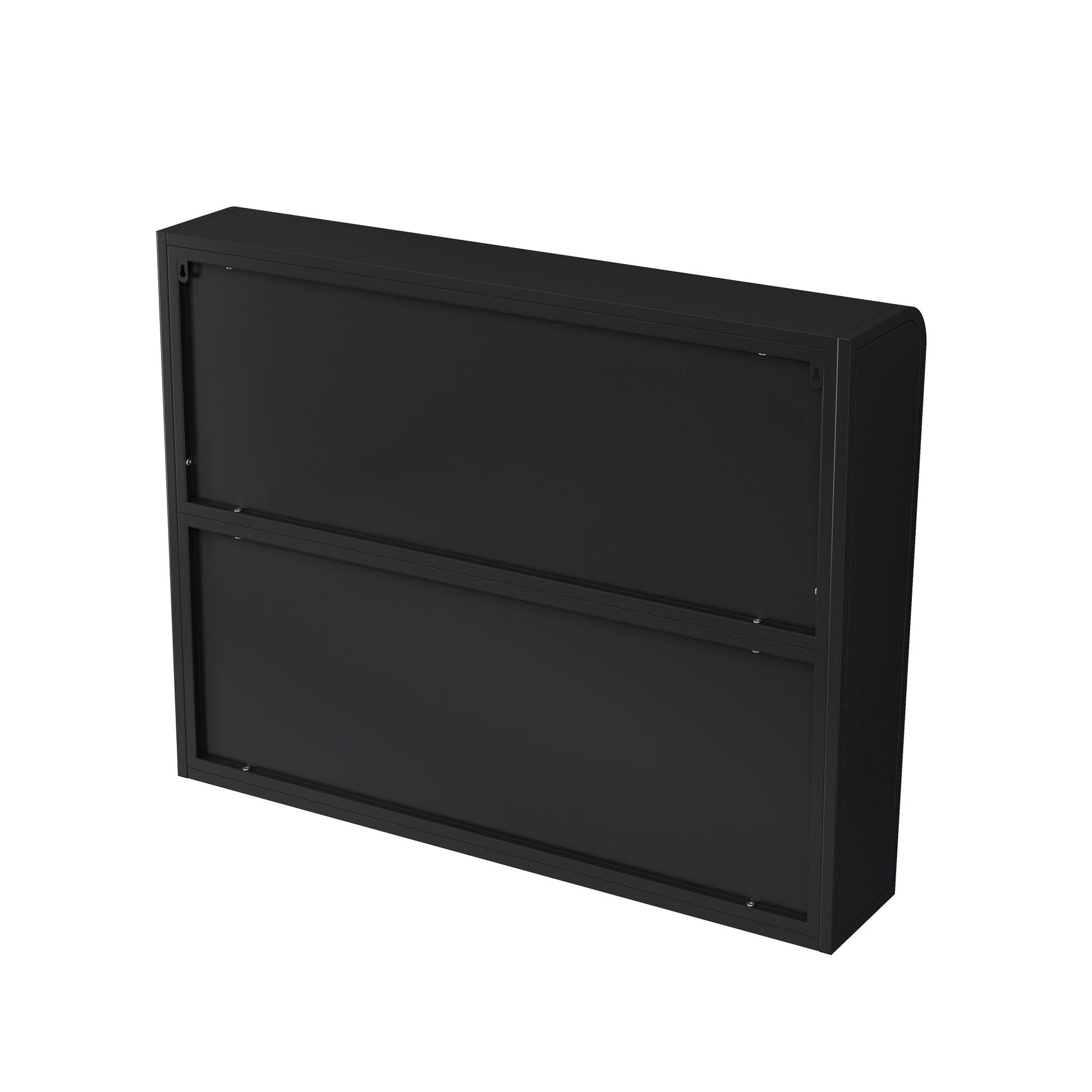 Metal Mid-Century Cabinet, Black, 36" Wide (view 9)