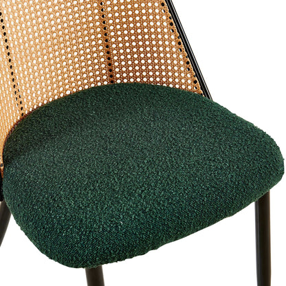 Boucle Mid-Century Dining Chairs, Set of 2, Natural (view 13)