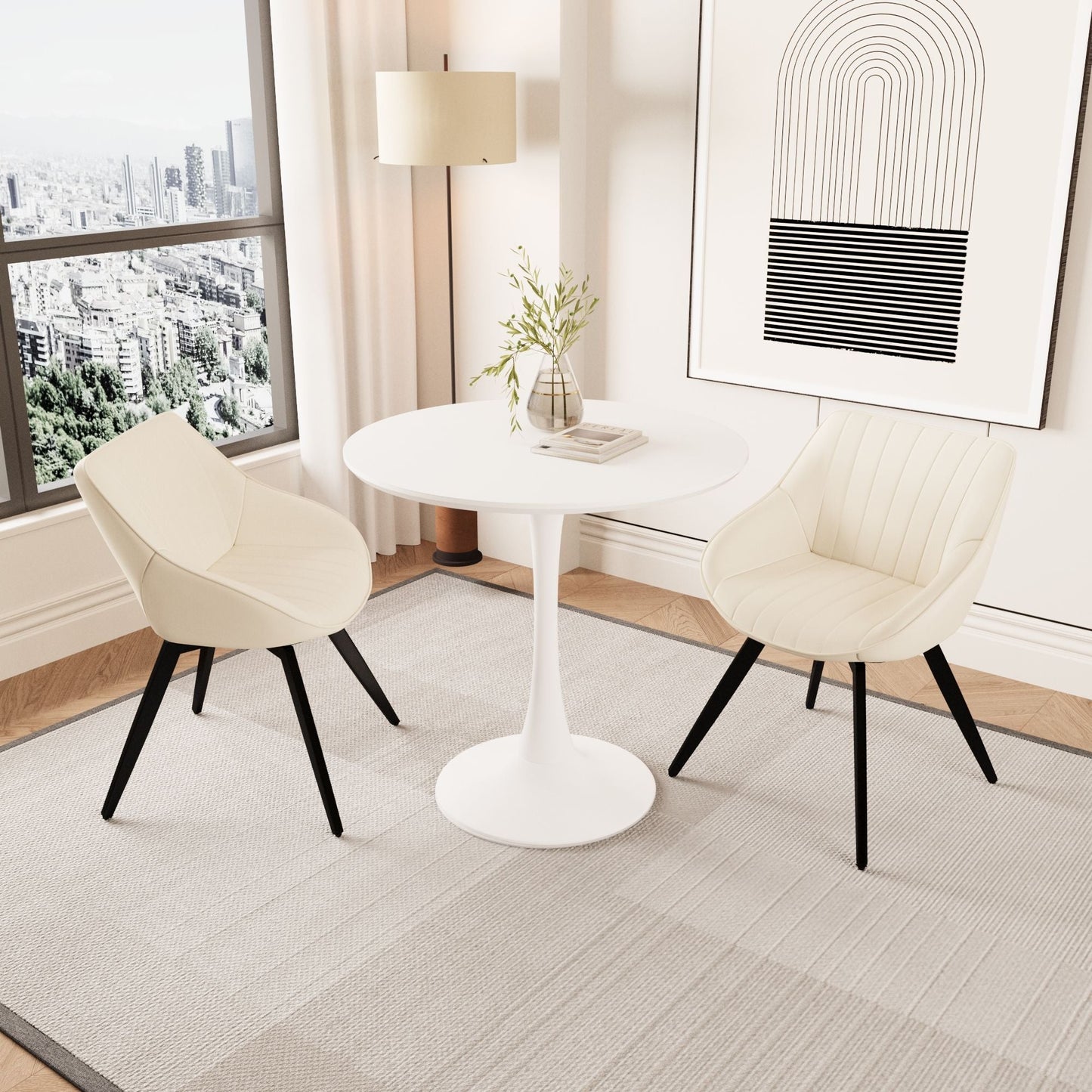 Wood Mid-Century Accent Chair (view 24)