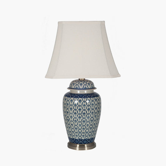 Blue and White Ginger Jar Table Lamp