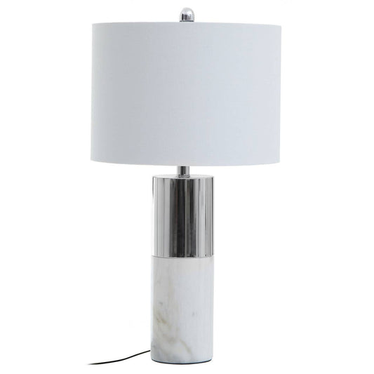 Chrome Base Table Lamp