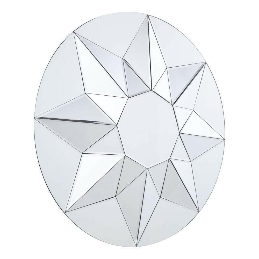 3D Round Wall Mirror, close-up detail