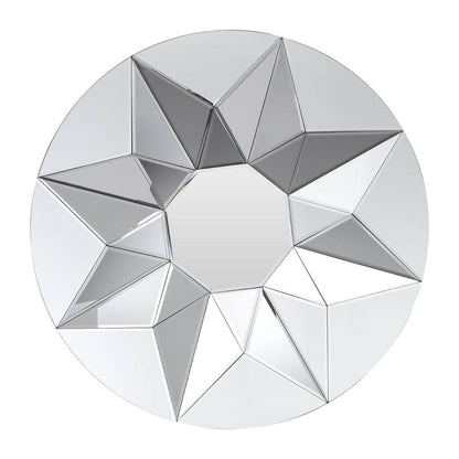 3D Round Wall Mirror, Wanda